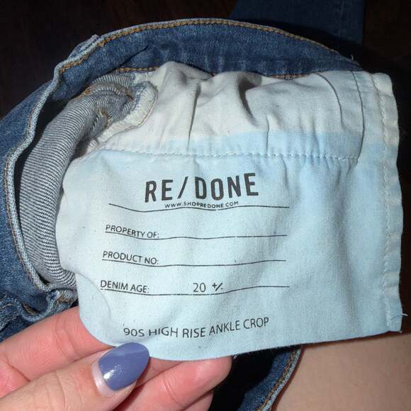 ReDone High Rise Jeans - Picture 4 of 8